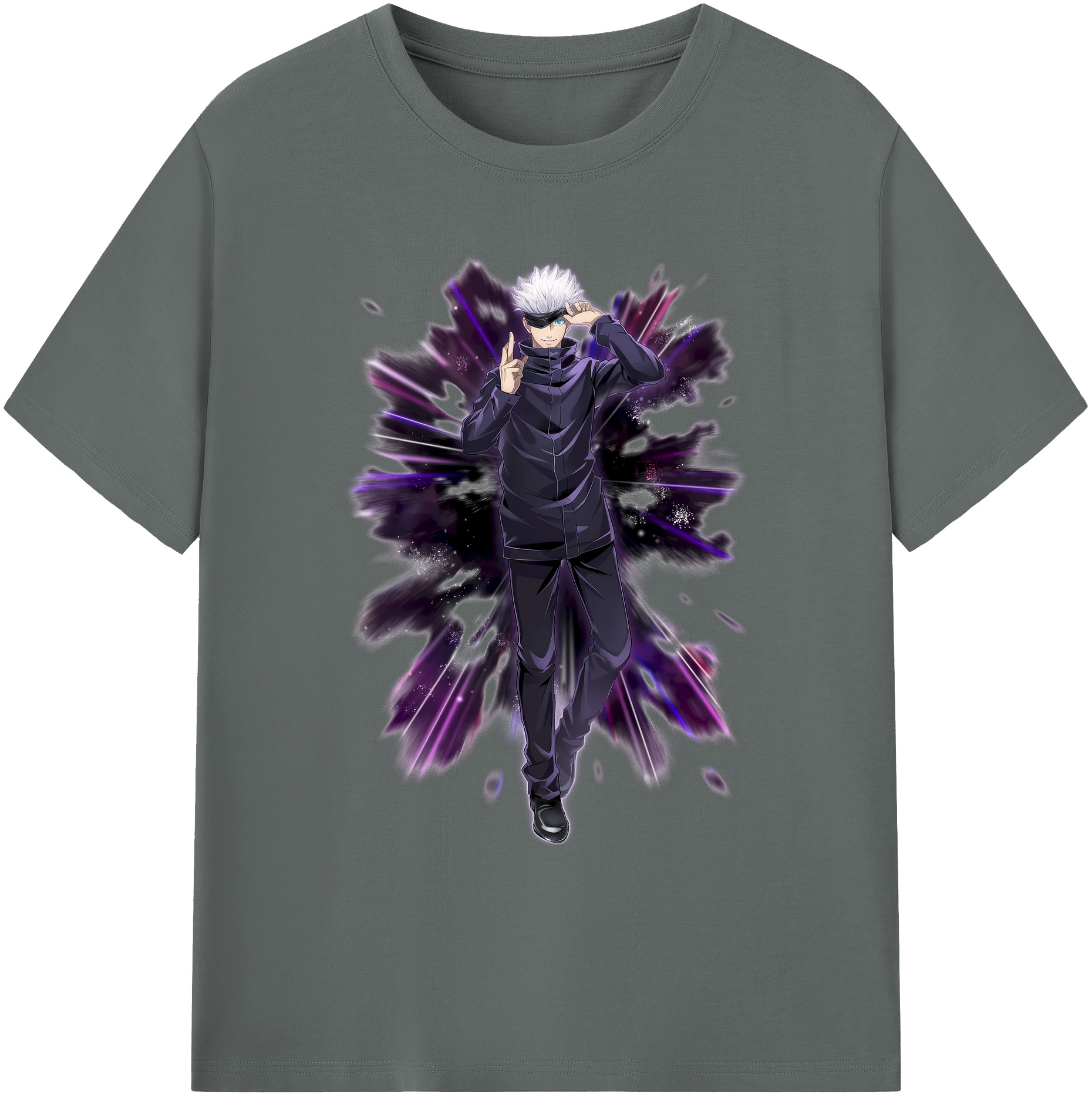 （画像用） 呪術廻戦 Jujutsu Kaisen 綿100％ メンズ半袖Tシャツ｜肌触りやわらか＆通気性